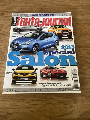 Spécial salon 2013 l - 2013, l'auto