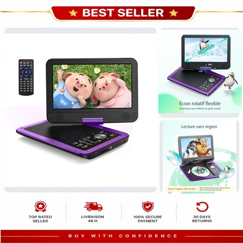 Yoton lecteur dvd portable - lecteur,