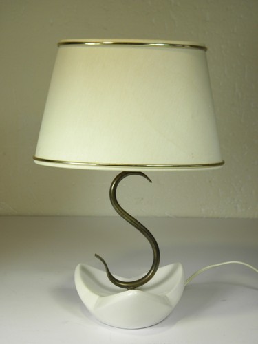Lampe céramique laiton - céramique,