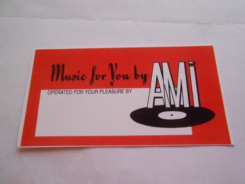 Ami continental jukebox - ami,