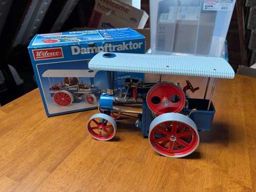 Wilesco d405 steam tractor - wilesco,