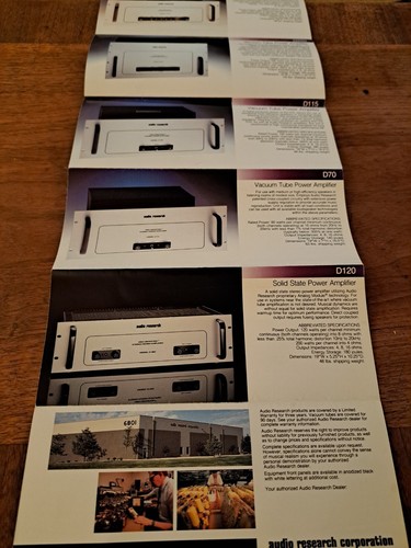 Vintage audio research corp - vintage,