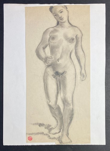 Suzanne tourte etude nu - tourte, "etude
