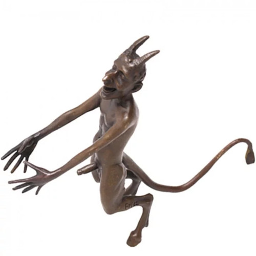 Statue érotique bronze - statue,