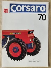 Tracteur Same Corsaro 70 Prospectus Brochure