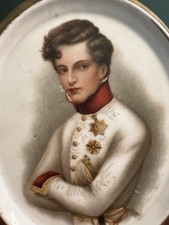 Plaque Porcelaine Peinte