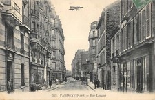 CPA 75 PARIS RUE LAUGIER