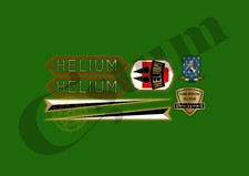 HELI201 STICKERS DECALS HELIUM