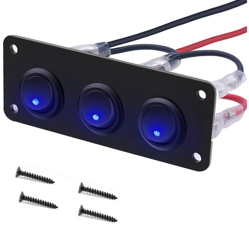 Interrupteurs led bleu - led,