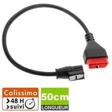 Cable OBD pour CAN CLIP RENAULT, Diagnostic Auto (Longueur 50 centimètres)