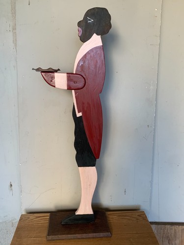 Serviteur muet bois - serviteur, art