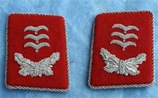 patte de col hauptman  Flack  Luftwaffe allemand 2e guerre mondiale