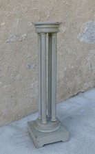 COLONNE SELLETTE, sellette style Louis XVI à 4 colonnes, colonne ancienne .
