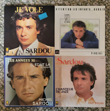 Michel Sardou Lot 4 SP 45T en