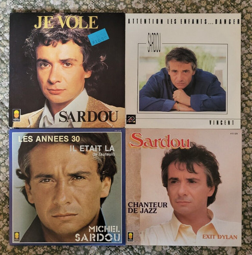 Michel sardou lot 45t en - sp,