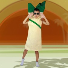 Costume d'oignon vert pour