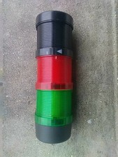 colonne lumineuse 24v AC/DC a LED rouge et vert  + buzzer TAYEE