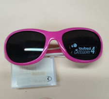 lunettes de soleil LOUBSOL judo fushia blanc 