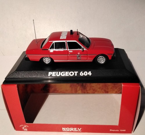 Peugeot 604 nans pompiers - nans, du