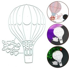 Matrices de coupe de métal à thème montgolfière professionnelles pour artisa