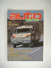 AUTO VERTE n°2 avril/mai 1979 STEYR PUCH PINZGAUER-R 5 6X6 de LEOTARD