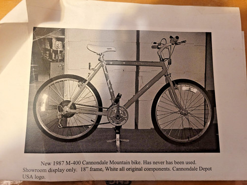 1987 cannondale 400 - m-400, nos