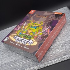 Teenage Mutant Ninja Turtles SHREDDER'S REVENGE Japan Special Edition SWITCH NEW