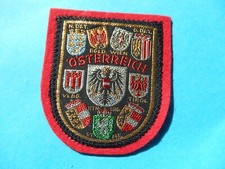 ECUSSON PATCH AUTRICHE LANDERS TIROL WIEN ADLER AIGLE