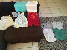 Lot 11 Vêtements Zara Kidkanaï Kiabi Absorba Obaïbi Bébé Garçon 18 24 Mois