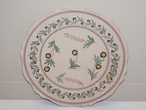 Jolie ancienne assiette - -,