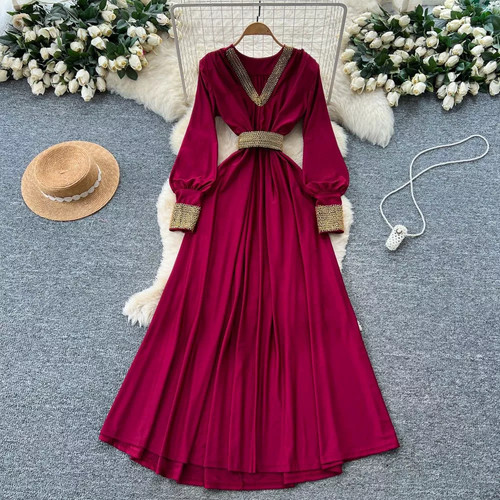 Robe longue cérémonie - longue, de