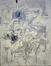 Claude Weisbuch grande feuille