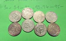 serie  pieces    France    10 centimes     1990 à 1997    TBE