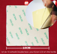 lot 10 adhesifs Double face