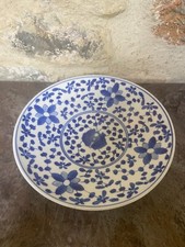 Assiette creuse Murale Asiatique Chinois Japon Corbeille Fruit Vintage Fleur