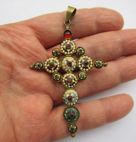 Ancien emaux bressan bijou - bressan,