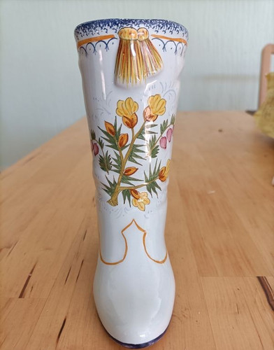 Botte vase henriot quimper - -,