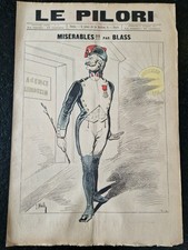 Journal Le Pilori n°78 du 16 octobre 1887 revue satirique caricature Blass