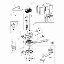 PRXA03 groupe bras extérieurs Xa Moovo pièce de rechange d'origine NICE PRXA03
