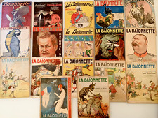 Collection of 17 issues from La Baionnette 1915