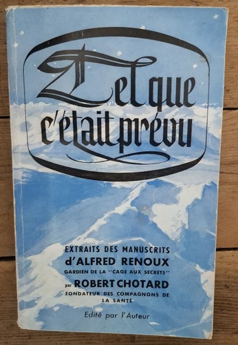 Tel que etait prevu - que,