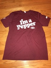 Canvas I'm A Pepper DR PEPPER Vintage Authentic Short Sleeve Shirt Mens Sz XL #