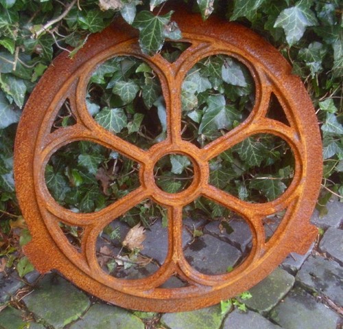 Fenêtre ronde fonte - ronde,