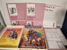 JDR FANTASY   - RUNEQUEST PLAYER'S BOX - AVALON HILL 1984 - COMPLET BEL ETAT