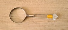 Loupe avec manche en cristal de Bavière fabriqué en Allemagne 1970
