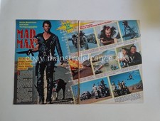 Mad Max The Road Warrior Mel Gibson Neil Young Survivor clippings Germany 1980s