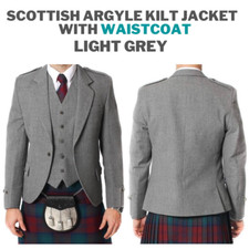 Veste De Mariage Kilt À Motif