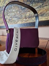Authentique Et Superbe Sac Porté Épaule GIVENCHY Violet