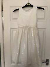Robe de soirée blanche 8 ans