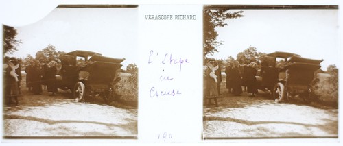 Promenade voiture ancienne - en,